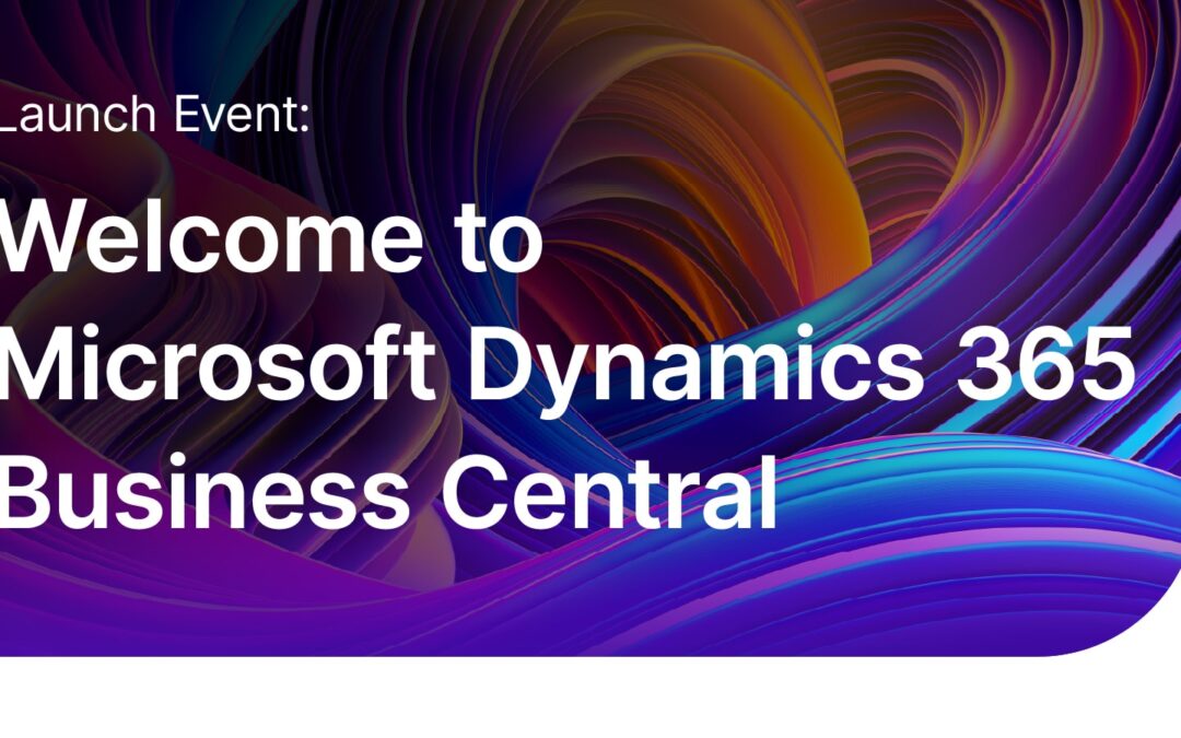 Welcome to Microsoft Dynamics 365 Business Central