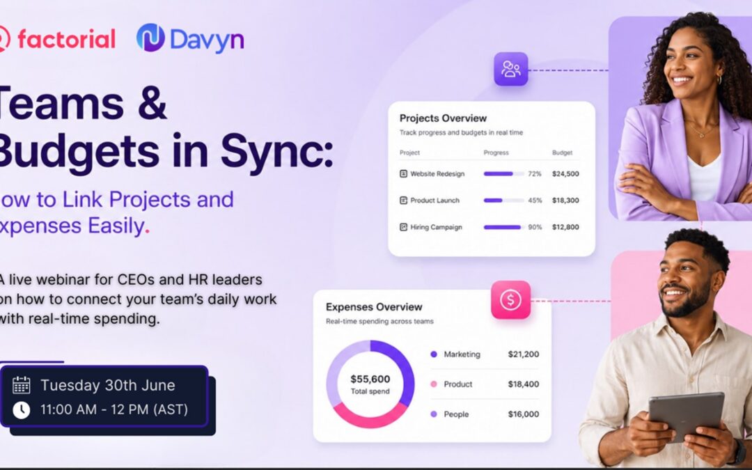 Factorial Teams & Budgets in Sync – How to Link Projects and Expenses Easily